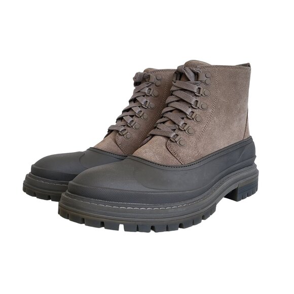 Cole Haan Stratton Shroud Waterproof Boots in Grey Men's Size 10 - Picture 6 of 9